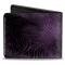 Bi-Fold Wallet - Gengar Pose/Swirl Black/Purples