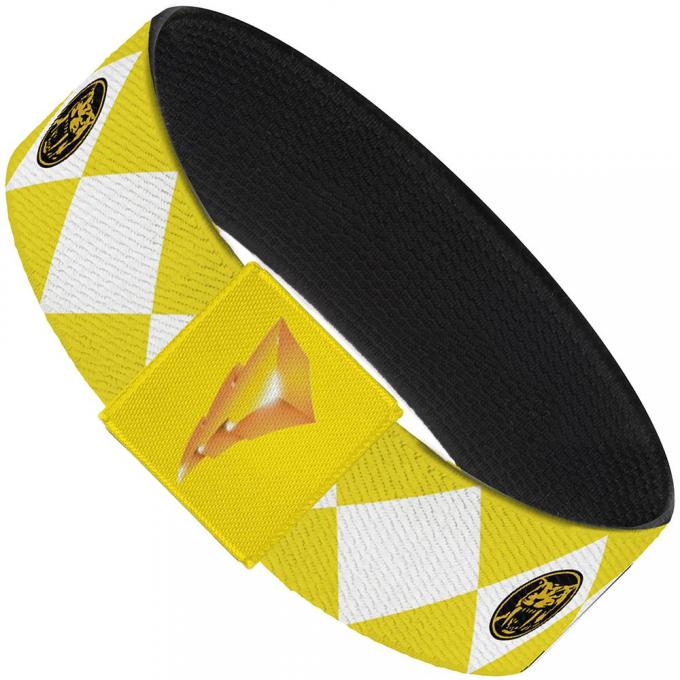 Elastic Bracelet - 1.0" - Diamond Yellow Ranger