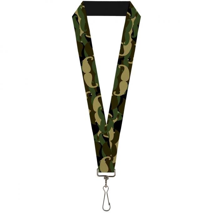 Buckle-Down Lanyard - Camo'stache
