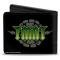 Bi-Fold Wallet - Classic TMNT Group Pose + TMNT WORLD TOUR 84 Black/Green