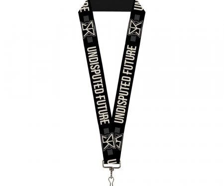 Lanyard - 1.0" - Seth Rollins UNDISPUTED FUTURE/SR Icon Black/Gray/Tans