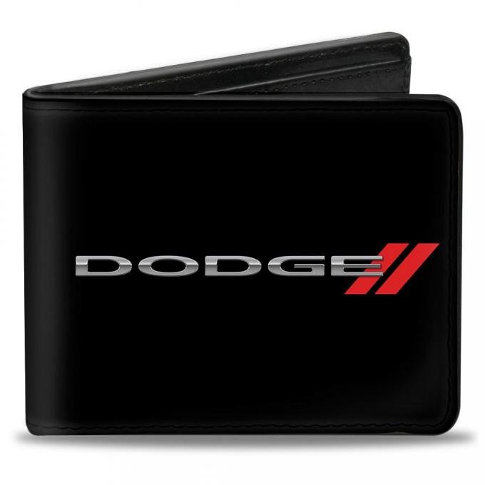 Bi-Fold Wallet - DODGE/Red Rhombus Black/Silver/Red