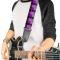 Guitar Strap - Checker Mosaic Purple