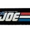 Dog Leash GI JOE Stripe Logo Black/Red/White/Blue