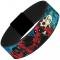 MARVEL DEADPOOL Elastic Bracelet - 1.0" - Deadpool Lying Down Pose COMFY AS $#!* Quote Blues