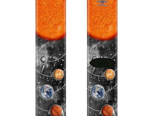 Sock Pair - Polyester - Solar System Sun/Planets/Stars - CREW