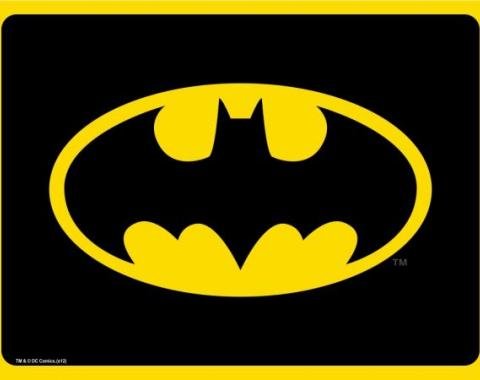 Placemat - Batman Black/Yellow