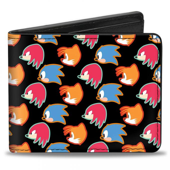 SONIC CLASSIC
Bi-Fold Wallet - SONIC MANIA Sonic/Tails/Knuckles Profiles Black