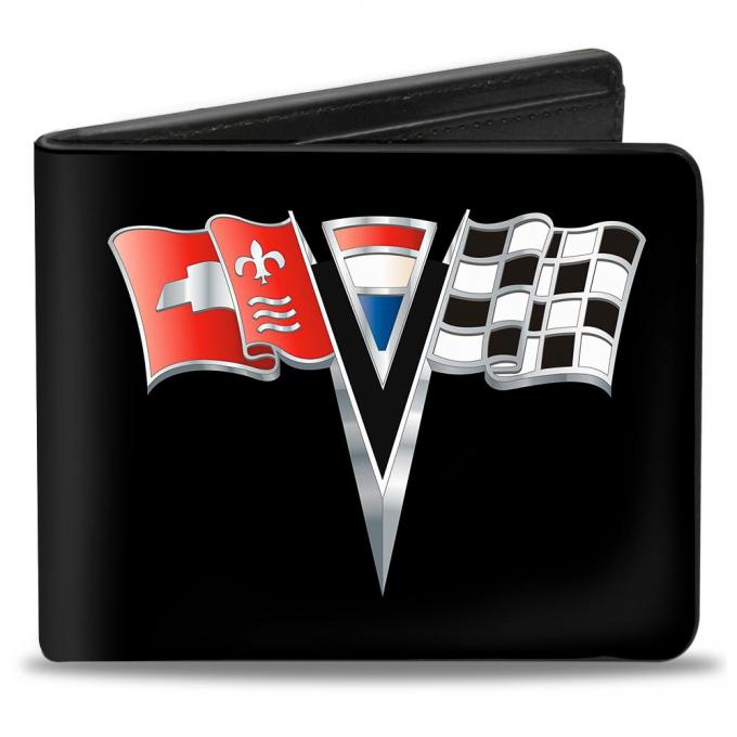Bi-Fold Wallet - Corvette Stingray C2 Emblem Black