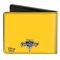 Bi-Fold Wallet - Kingdom Hearts II Master Form Sora Half Face CLOSE-UP Yellow