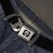 C6R Jake Skull Seatbelt Belt - Black Webbing