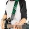 Guitar Strap - Grunge Chaos Green