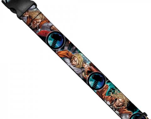 MARVEL UNIVERSE 
Luggage Strap - Astonishing Thor #3 Poses/Hammer Logo