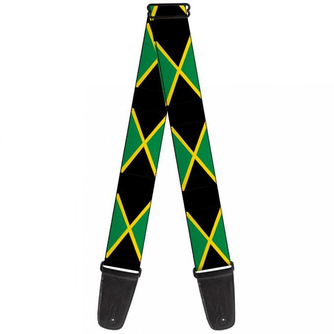 Guitar Strap - Jamaica Flags