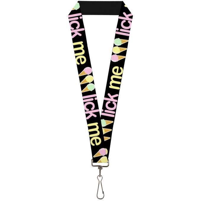 Buckle-Down Lanyard - LICK ME Ice Cream Cones