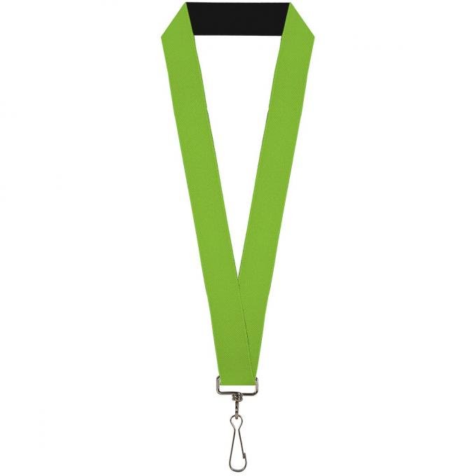 Buckle-Down Lanyard - Lime Green Print