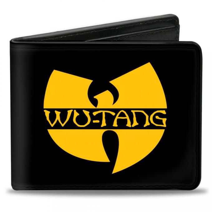 Bi-Fold Wallet - WU-TANG Logo Black/Gold