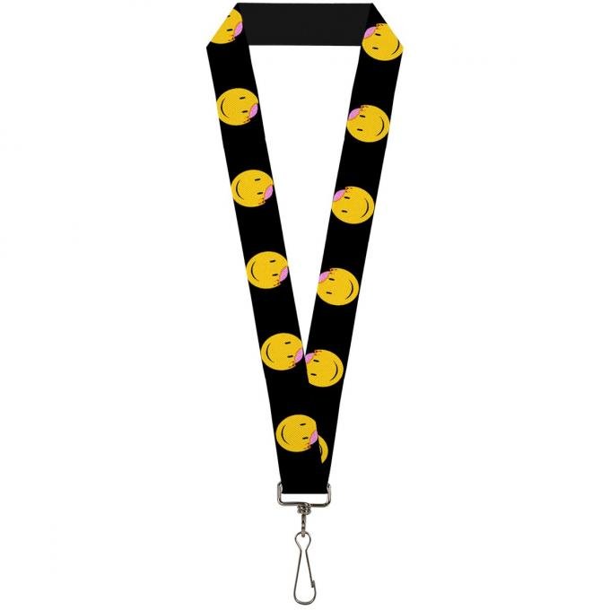 Buckle-Down Lanyard - Smiley Brain