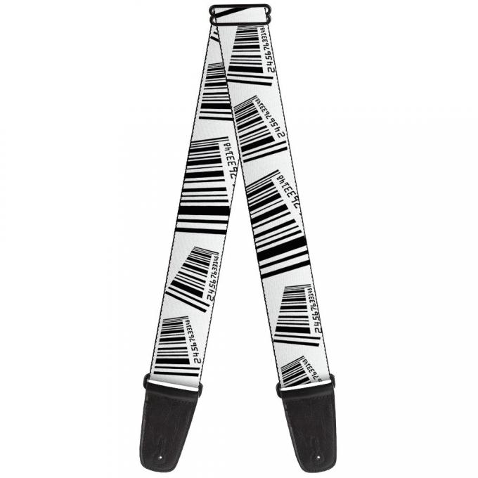 Guitar Strap - Barcode