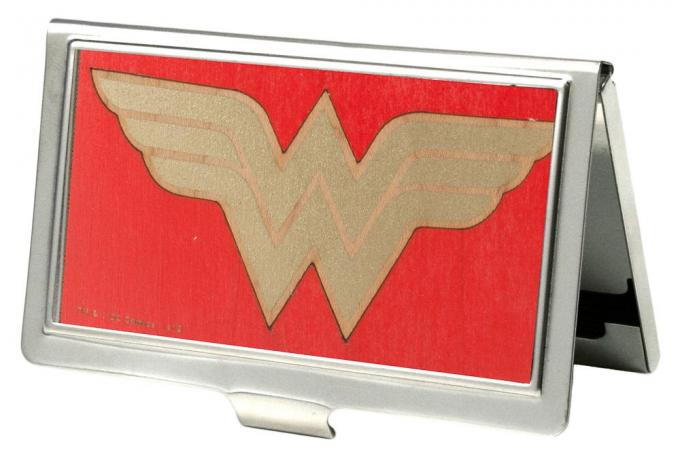 Business Card Holder - SMALL - Wonder Woman GW Red/Gold