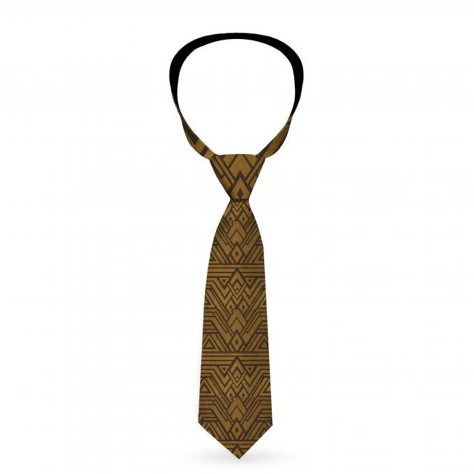 Necktie Standard - Wonder Woman 2017 Icon Repeat Brown/Gold