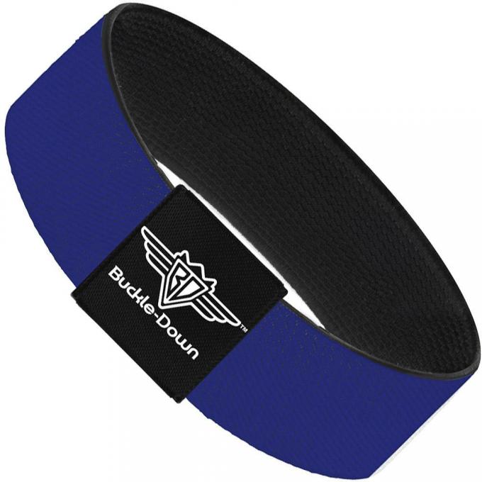 Buckle-Down Elastic Bracelet - Royal