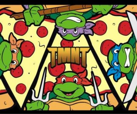 Placemat - TMNT Turtle Battle Poses/Pizza