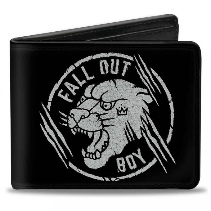 Bi-Fold Wallet - FALL OUT BOY Tiger Icon Black/Gray