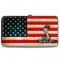 Hinged Wallet - SHELBY Tiffany Box Americana/Black/White