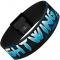 Elastic Bracelet - 1.0" - NIGHTWING Poses/Logo Black/Blues