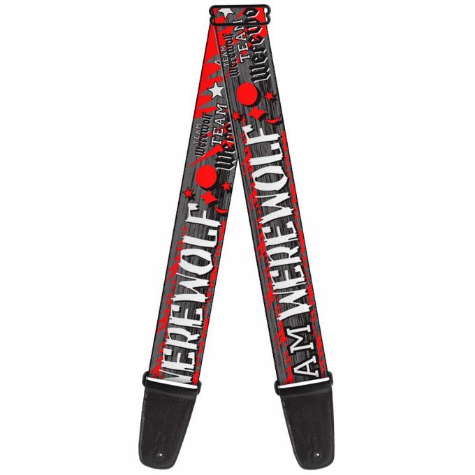 Guitar Strap - Team Werewolf