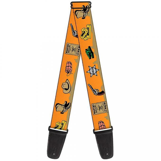 Guitar Strap - Old Western Multi Color