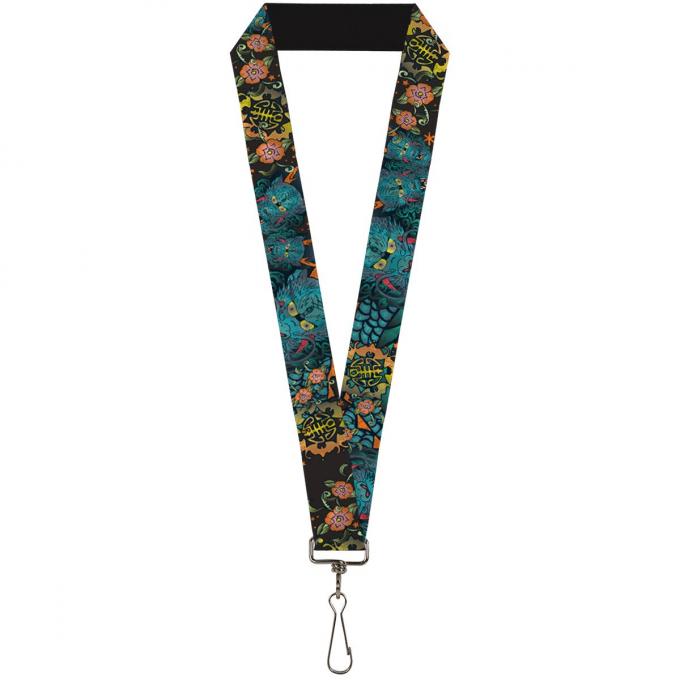 Buckle-Down Lanyard - Honor C/U Black