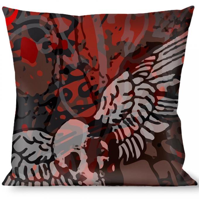 Buckle-Down Throw Pillow - Gothic 6
