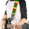 Guitar Strap - Cameroon Flags