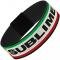 Elastic Bracelet - 1.0" - SUBLIME Stripe Black/Green/Yellow/Red