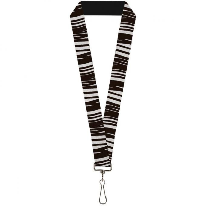 Buckle-Down Lanyard - Zebra