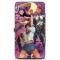 Hinged Wallet - Female STREET FIGHTERS Group Pose Pink/Purple