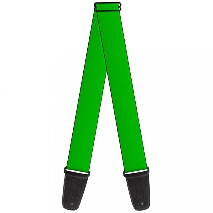 Guitar Strap - Lime Green