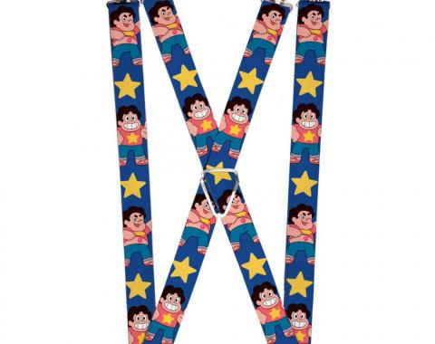 Suspenders - 1.0" - Steven Universe 2-Poses/Star Blue/Gold