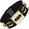 Elastic Bracelet - 1.0" - Batman Shield Blocks White/Black/Yellow