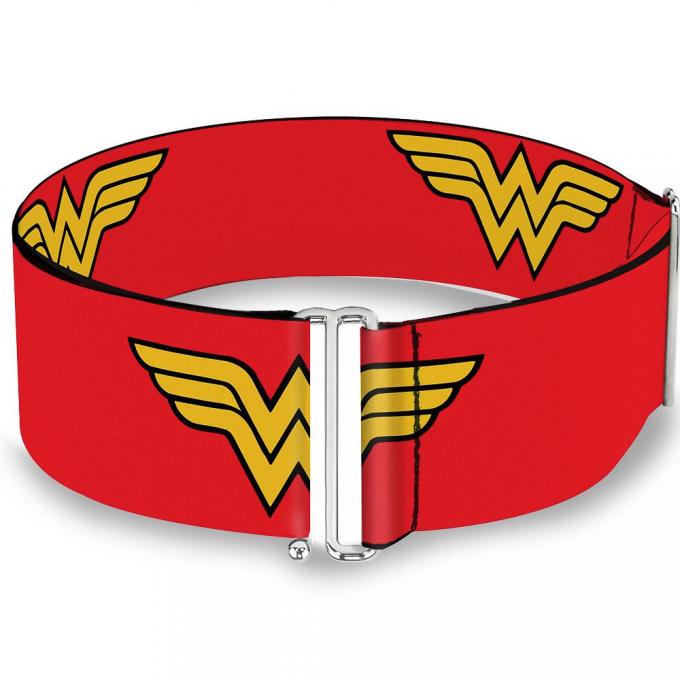 Cinch Waist Belt - Wonder Woman Logo Red - ONE SIZE