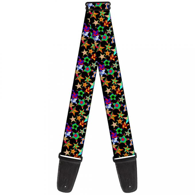Guitar Strap - Kaleidostarz