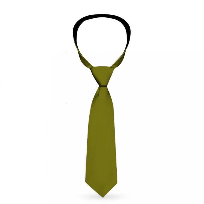 Buckle-Down Necktie - Olive