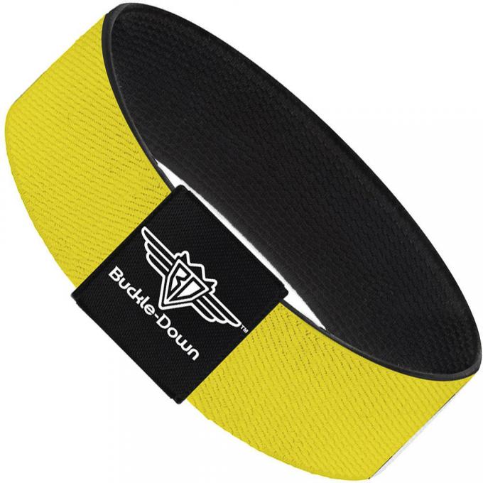 Buckle-Down Elastic Bracelet - Yellow