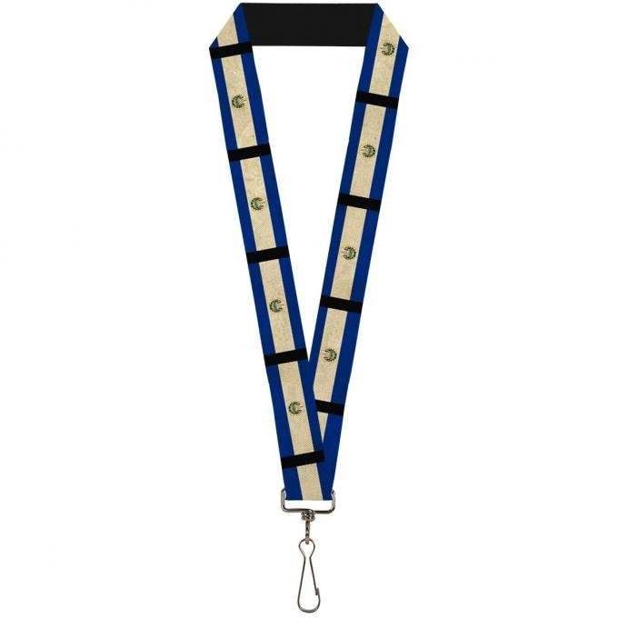 Buckle-Down Lanyard - El Salvador Flag/Black