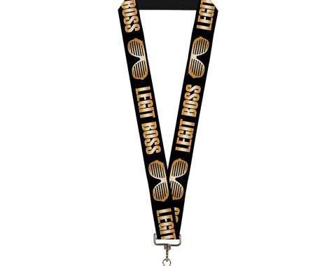 Lanyard - 1.0" - Sasha Banks Shades/LEGIT BOSS Black/Gold