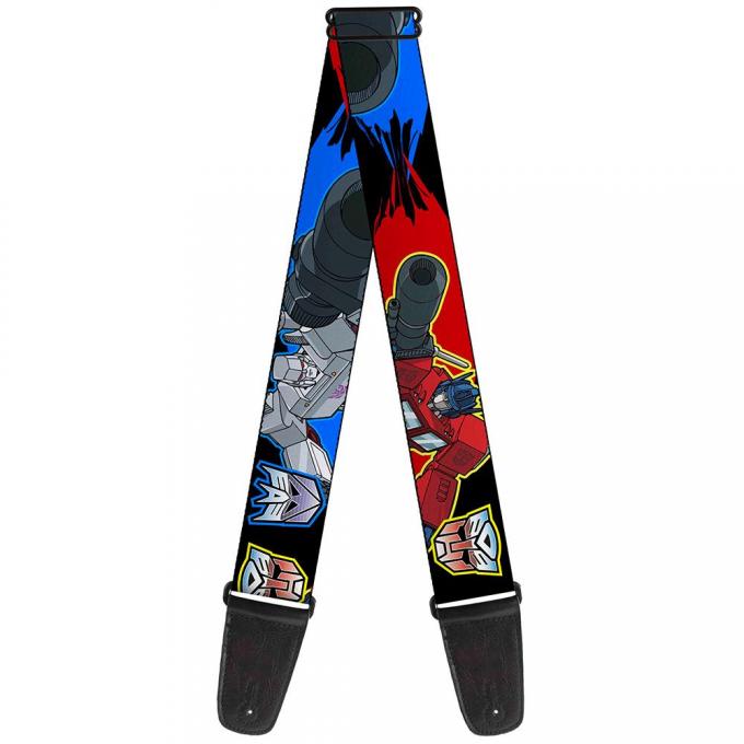 Guitar Strap - Transformers Battle Megatron & Optimus Prime