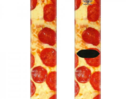 Sock Pair - Polyester - Pepperoni Pizza Vivid - CREW