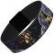 AVENGERS: INFINITY WAR 
Elastic Bracelet - 1.0" - Infinity War Thanos 2-Pose/Infinity Gauntlet Galaxy Blues/White